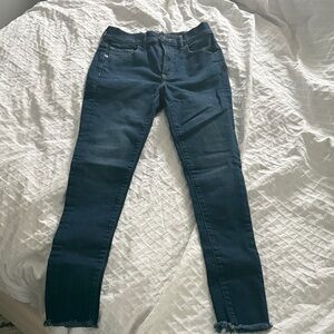 Express Dark Blue Skinny Jeans